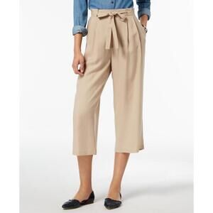 Tommy Hilfiger Womens Tie-Waist Pants Size L